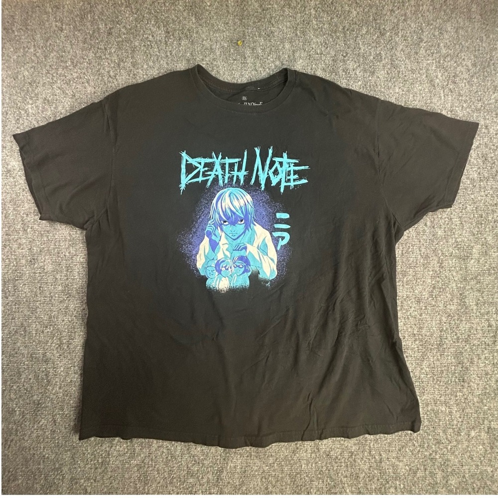 Death Note Near Graphic T-Shirt Mens 2X Black Ripple Junction Anime Hot Topic
